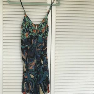 Free People floral short ROMPER